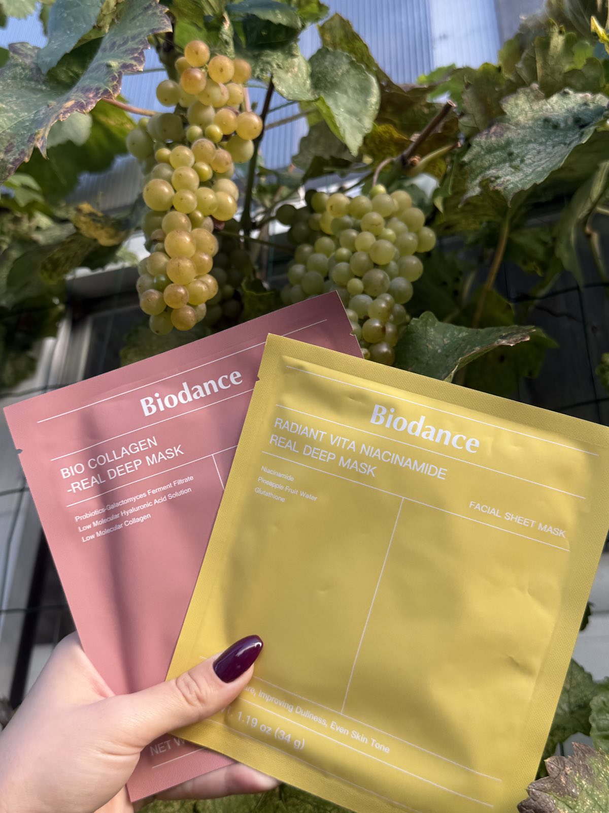 BIODANCE Duo Glow Set Pink & Yellow